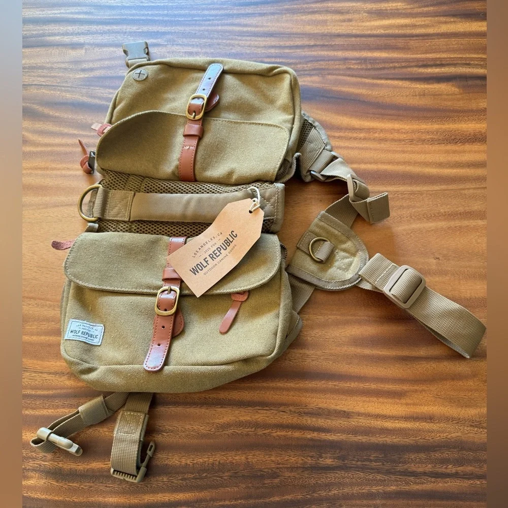 Wolf republic ranger dog backpack, medium